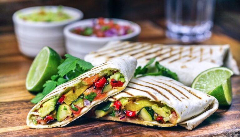 Wrap Vegano de Legumes